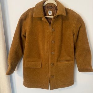 GAP Kids Tan Wool Coat